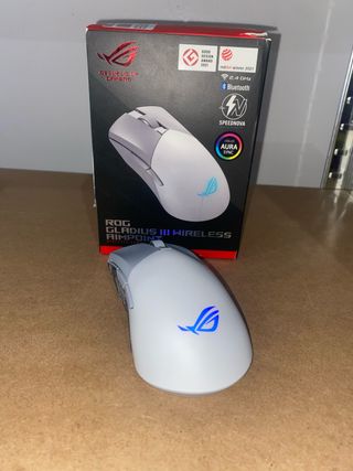 Asus ROG Gladius III Blanco Ratón Inalámbrico