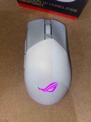 Asus ROG Gladius III Blanco Ratón Inalámbrico
