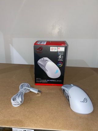 Asus ROG Gladius III Blanco Ratón Inalámbrico