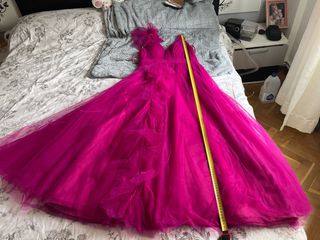 Vestido Magenta Talla M (38)