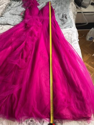 Vestido Magenta Talla M (38)