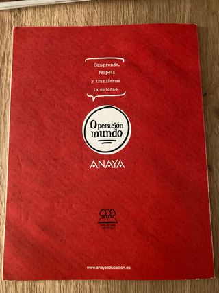 Matemáticas 3 ESO operación mundo 