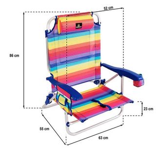 Silla Playa Plegable Crevicosta Nueva