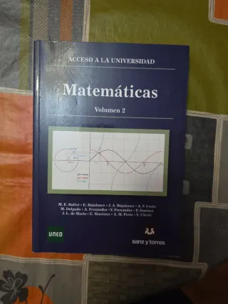 MATEMATICAS. ACCESO UNIVERSIDAD