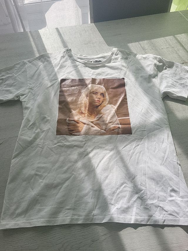 Camiseta Blanca Billie Eilish