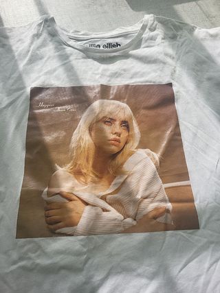 Camiseta Blanca Billie Eilish