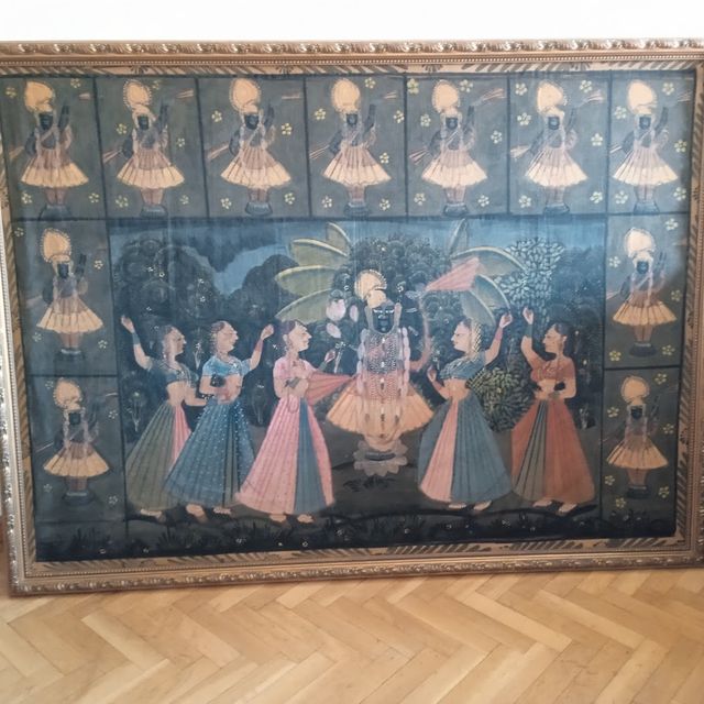 Tapiz Hindú Enmarcado