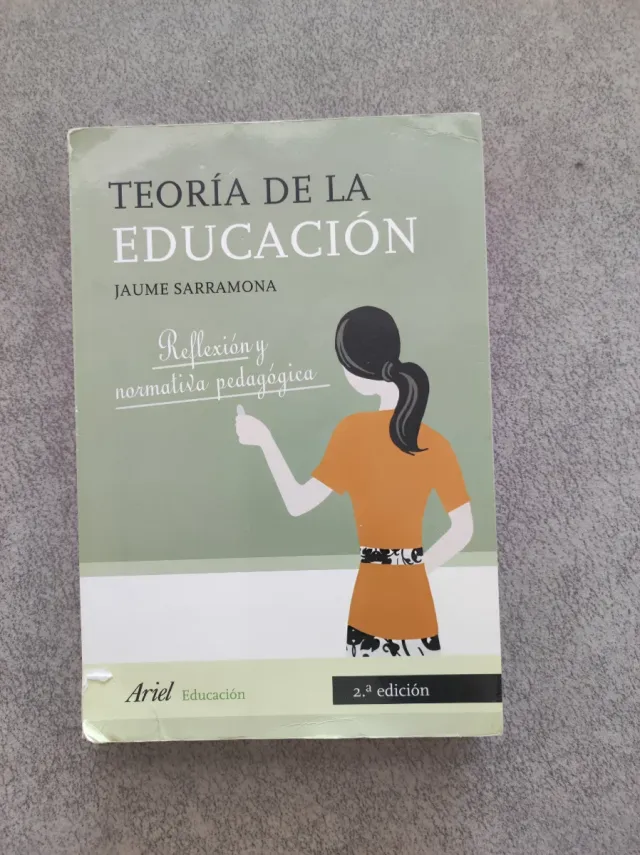 Teoría de la Educación - Jaume Sarramona