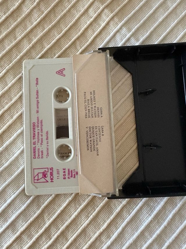 Cassette Daniel el Travieso Grabación Original
