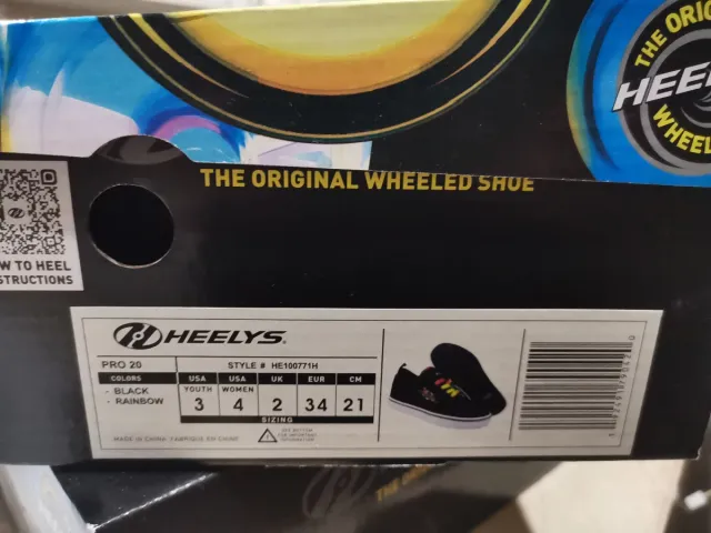Heelys Original Zapatillas con Ruedas Arcoíris