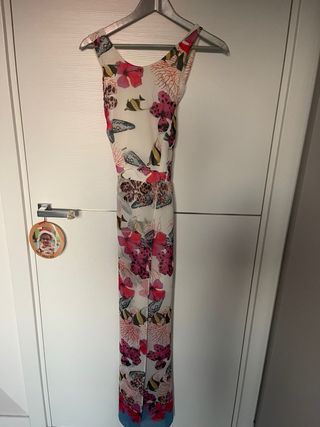 Liu Jo Vestito Lungo Fantasia Mare