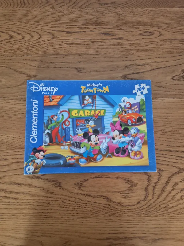 Puzzle Disney Mickey Toontown 104 piezas