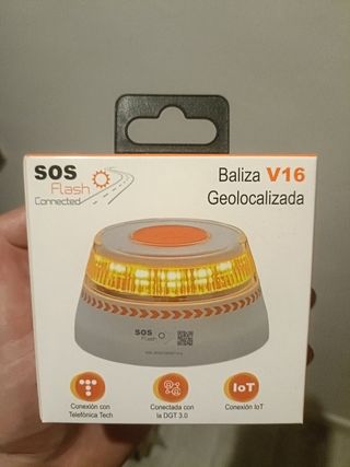 Baliza V16 SOS Flash Geolocalizada