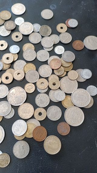 Lote de monedas de España