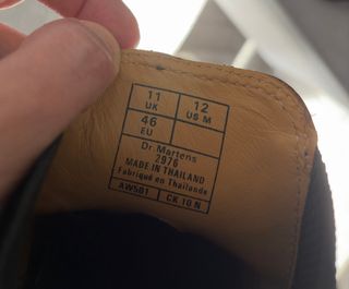 Dr Martens Chelsea Boots Rosso EU 46