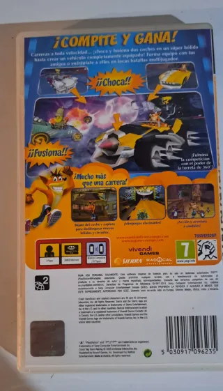 Gioco di corse a squadre per PSP Crash Tag