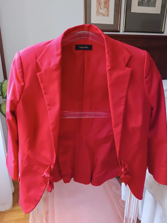 Chaqueta Tintoretto Roja Talla M