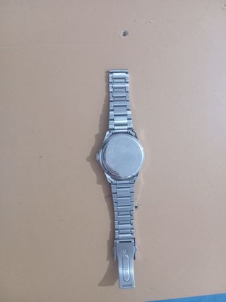 Reloj Lotus Hombre Negro/Plata
