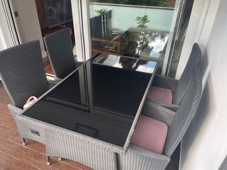 Conjunto mesa y sillones jardín/terraza