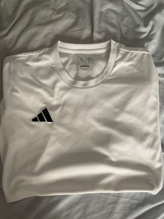 Camiseta Adidas Hombre Talla M Blanca