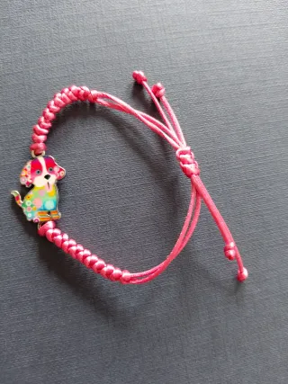 Bracciale per bambini multicolore a forma di cucciolo