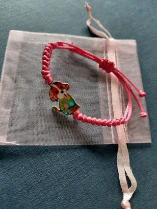 Bracciale per bambini multicolore a forma di cucciolo