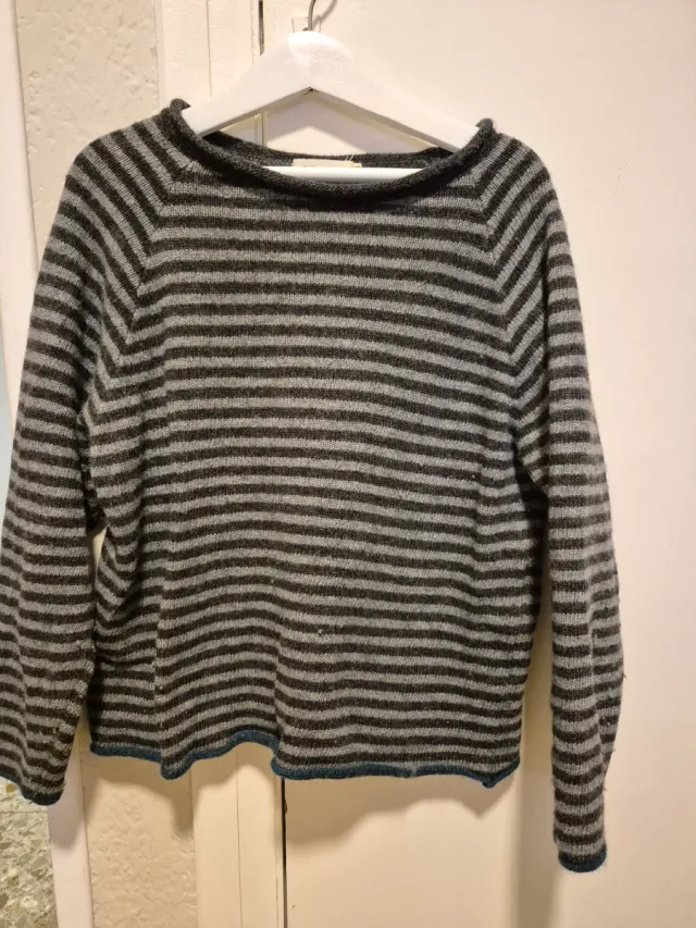 Jersey Nícoli rayas gris T10