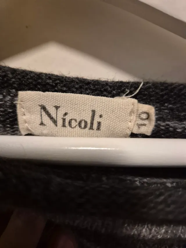 Jersey Nícoli rayas gris T10