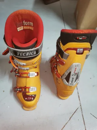 Botas de esquí Tecnica Icon amarillas