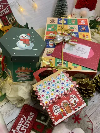 Calendario Adviento Velas Navideñas