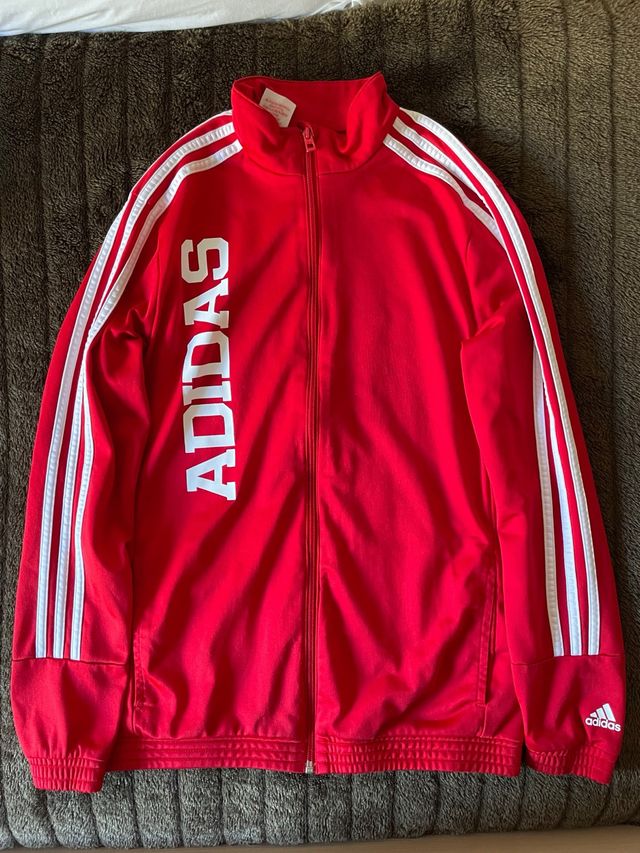 Chaqueta Adidas Roja Talla XS Adulto