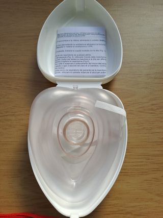 Maschera Ventilazione Valvola Custodia Rigida