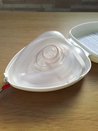 Maschera Ventilazione Valvola Custodia Rigida