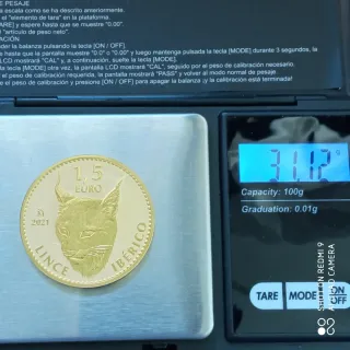 Onza Oro Lince Ibérico 2021