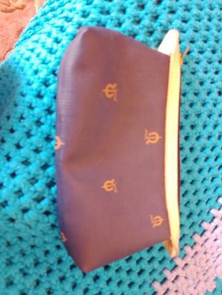 Monedero de cuero con estampado de caballo más gaf