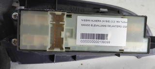 MANDO ELEVALUNAS DELANTERO IZQUIERDO NISSAN ALMER