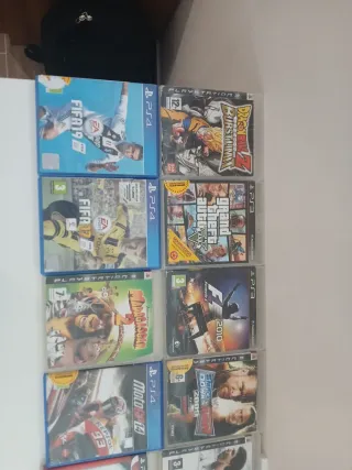 Lote Juegos PS3 y PS4 
