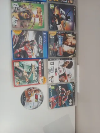 Lote Juegos PS3 y PS4 

