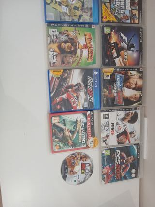 Lote Juegos PS3 y PS4 
