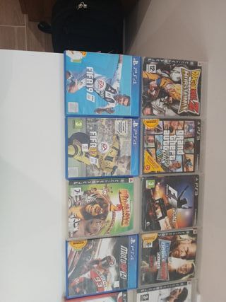 Lote Juegos PS3 y PS4 
