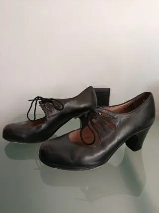 Zapatos Flamenco Begoña Cervera Negros profesional