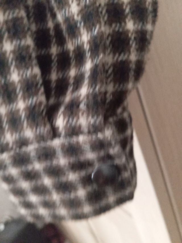 Sobrecamisa cuadros chico beige/marrón