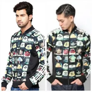 S/M Chaqueta Adidas Allover Print Oversice 