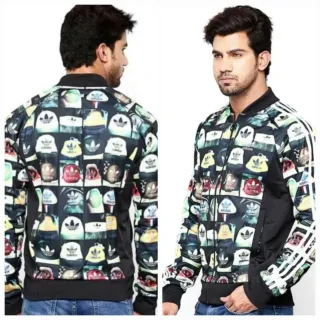 S/M Chaqueta Adidas Allover Print Oversice 