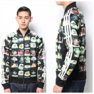 S/M Chaqueta Adidas Allover Print Oversice 