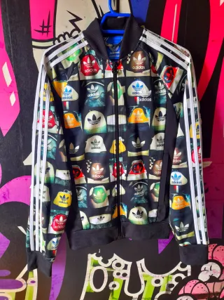 S/M Chaqueta Adidas Allover Print Oversice 