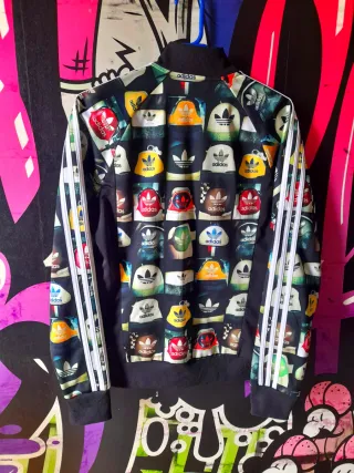 S/M Chaqueta Adidas Allover Print Oversice 