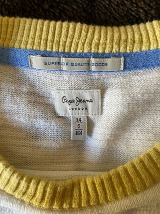 Jersey Pepe Jeans Rayas Azul y Blanco