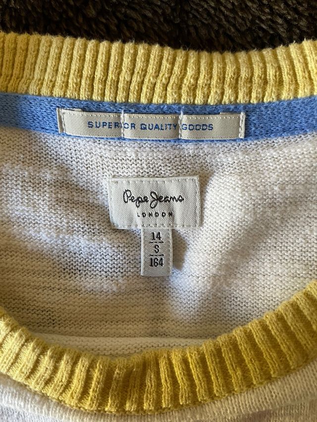 Jersey Pepe Jeans Rayas Azul y Blanco