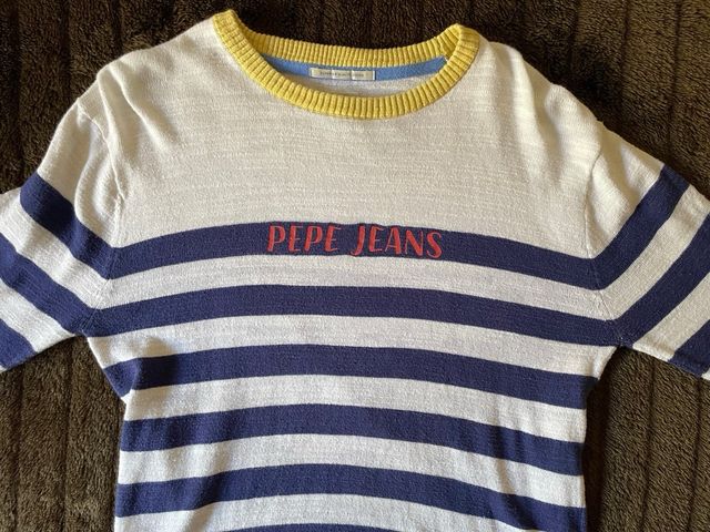 Jersey Pepe Jeans Rayas Azul y Blanco